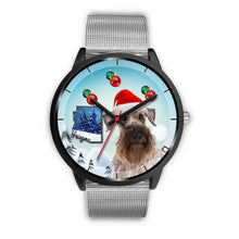 Load image into Gallery viewer, Cesky Terrier Arizona Christmas Special Wrist Watch-Free Shipping