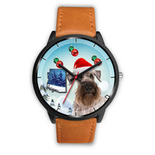 Load image into Gallery viewer, Cesky Terrier Arizona Christmas Special Wrist Watch-Free Shipping