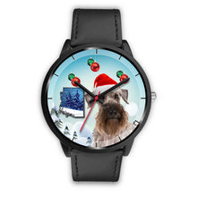Load image into Gallery viewer, Cesky Terrier Arizona Christmas Special Wrist Watch-Free Shipping