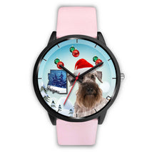 Load image into Gallery viewer, Cesky Terrier Arizona Christmas Special Wrist Watch-Free Shipping
