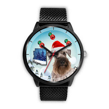 Load image into Gallery viewer, Cesky Terrier Arizona Christmas Special Wrist Watch-Free Shipping