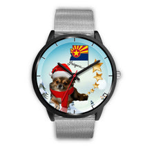 Load image into Gallery viewer, Chihuahua Dog Arizona Christmas Special Wrist Watch-Free Shipping