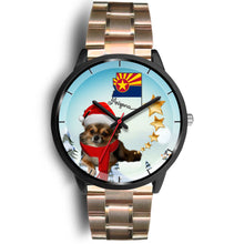 Load image into Gallery viewer, Chihuahua Dog Arizona Christmas Special Wrist Watch-Free Shipping