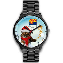 Load image into Gallery viewer, Chihuahua Dog Arizona Christmas Special Wrist Watch-Free Shipping