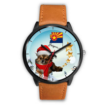 Load image into Gallery viewer, Chihuahua Dog Arizona Christmas Special Wrist Watch-Free Shipping