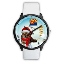 Load image into Gallery viewer, Chihuahua Dog Arizona Christmas Special Wrist Watch-Free Shipping