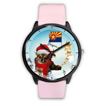 Load image into Gallery viewer, Chihuahua Dog Arizona Christmas Special Wrist Watch-Free Shipping