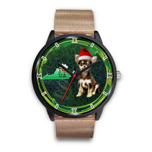 Load image into Gallery viewer, Chihuahua Dog Virginia Christmas Special Wrist Watch-Free Shipping
