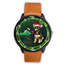 Load image into Gallery viewer, Chihuahua Dog Virginia Christmas Special Wrist Watch-Free Shipping