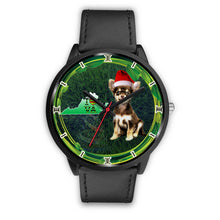 Load image into Gallery viewer, Chihuahua Dog Virginia Christmas Special Wrist Watch-Free Shipping