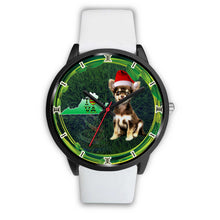 Load image into Gallery viewer, Chihuahua Dog Virginia Christmas Special Wrist Watch-Free Shipping