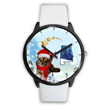 Load image into Gallery viewer, Chihuahua Dog Alabama Christmas Special Wrist Watch-Free Shipping