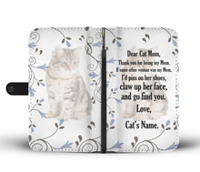 Load image into Gallery viewer, Cat Print Wallet Case For Cat Mom-Free Shipping