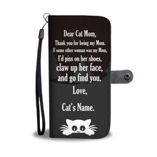 Load image into Gallery viewer, Cute Cat Print Wallet Case For Cat Mom-Free Shipping