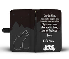 Load image into Gallery viewer, Cute Cat Print Wallet Case For Cat Mom-Free Shipping