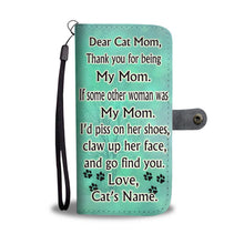 Load image into Gallery viewer, Cute Cat Print Wallet Case Free Shipping-For Cat Mom