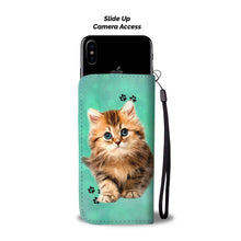 Load image into Gallery viewer, Cute Cat Print Wallet Case Free Shipping-For Cat Mom
