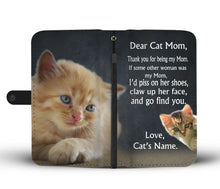 Load image into Gallery viewer, Cat Print Wallet Case For Cat Mom-Free Shipping
