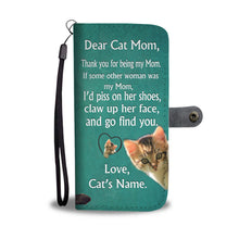 Load image into Gallery viewer, Cute Cat Print Wallet Case For Cat Mom-Free Shipping