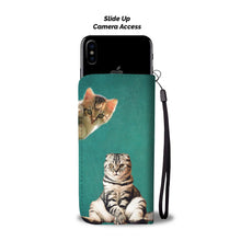 Load image into Gallery viewer, Cute Cat Print Wallet Case For Cat Mom-Free Shipping