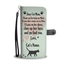 Load image into Gallery viewer, Cat With Heart Print Wallet Case For Cat Mom-Free Shipping