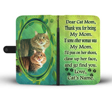 Load image into Gallery viewer, Cute Cat Print Wallet Case Free Shipping-For Cat Lovers