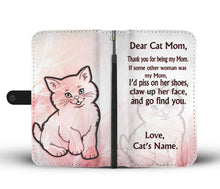 Load image into Gallery viewer, Cat Print Wallet Case For Cat Mom-Free Shipping