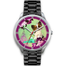 Load image into Gallery viewer, Cute Papillon Dog Virginia Christmas Special Wrist Watch-Free Shipping