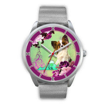 Load image into Gallery viewer, Cute Papillon Dog Virginia Christmas Special Wrist Watch-Free Shipping