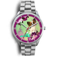 Load image into Gallery viewer, Cute Papillon Dog Virginia Christmas Special Wrist Watch-Free Shipping