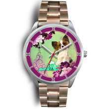 Load image into Gallery viewer, Cute Papillon Dog Virginia Christmas Special Wrist Watch-Free Shipping