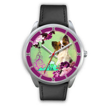 Load image into Gallery viewer, Cute Papillon Dog Virginia Christmas Special Wrist Watch-Free Shipping