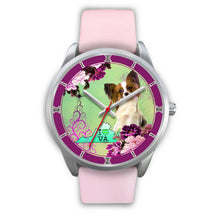 Load image into Gallery viewer, Cute Papillon Dog Virginia Christmas Special Wrist Watch-Free Shipping