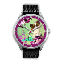 Load image into Gallery viewer, Cute Papillon Dog Virginia Christmas Special Wrist Watch-Free Shipping