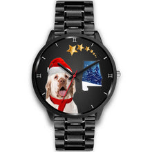 Load image into Gallery viewer, Clumber Spaniel Alabama Christmas Special Wrist Watch-Free Shipping
