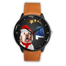 Load image into Gallery viewer, Clumber Spaniel Alabama Christmas Special Wrist Watch-Free Shipping
