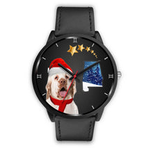 Load image into Gallery viewer, Clumber Spaniel Alabama Christmas Special Wrist Watch-Free Shipping