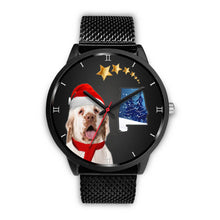 Load image into Gallery viewer, Clumber Spaniel Alabama Christmas Special Wrist Watch-Free Shipping