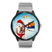 Load image into Gallery viewer, Clumber Spaniel Arizona Christmas Special Wrist Watch-Free Shipping