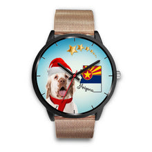 Load image into Gallery viewer, Clumber Spaniel Arizona Christmas Special Wrist Watch-Free Shipping