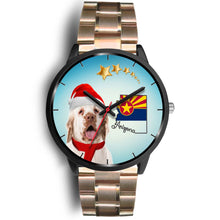 Load image into Gallery viewer, Clumber Spaniel Arizona Christmas Special Wrist Watch-Free Shipping