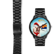 Load image into Gallery viewer, Clumber Spaniel Arizona Christmas Special Wrist Watch-Free Shipping