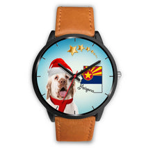 Load image into Gallery viewer, Clumber Spaniel Arizona Christmas Special Wrist Watch-Free Shipping