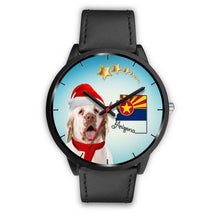 Load image into Gallery viewer, Clumber Spaniel Arizona Christmas Special Wrist Watch-Free Shipping