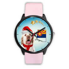 Load image into Gallery viewer, Clumber Spaniel Arizona Christmas Special Wrist Watch-Free Shipping