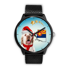 Load image into Gallery viewer, Clumber Spaniel Arizona Christmas Special Wrist Watch-Free Shipping