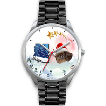 Load image into Gallery viewer, Cute Dachshund Arizona Christmas Special Wrist Watch-Free Shipping