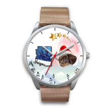Load image into Gallery viewer, Cute Dachshund Arizona Christmas Special Wrist Watch-Free Shipping
