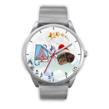 Load image into Gallery viewer, Cute Dachshund Dog Alabama Christmas Special Wrist Watch-Free Shipping