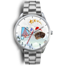 Load image into Gallery viewer, Cute Dachshund Dog Alabama Christmas Special Wrist Watch-Free Shipping